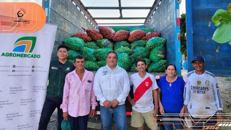 PRODUCTORES DE TUMBES FORTALECEN SU ECONOMÍA CON LA COMERCIALIZACIÓN DE MÁS DE NUEVE TONELADAS DE LIMÓN